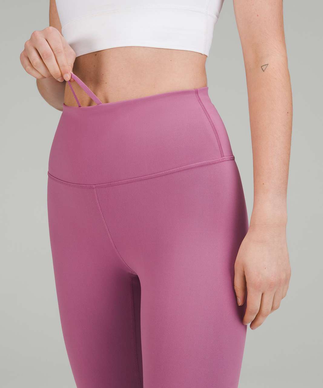 Lululemon Wunder Train High-Rise Tight with Pockets 25 - Brier Rose - lulu  fanatics