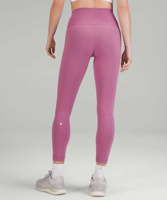 Lululemon Wunder Train High-Rise Tight 25 - Tear It Up Alpine White Black  - lulu fanatics