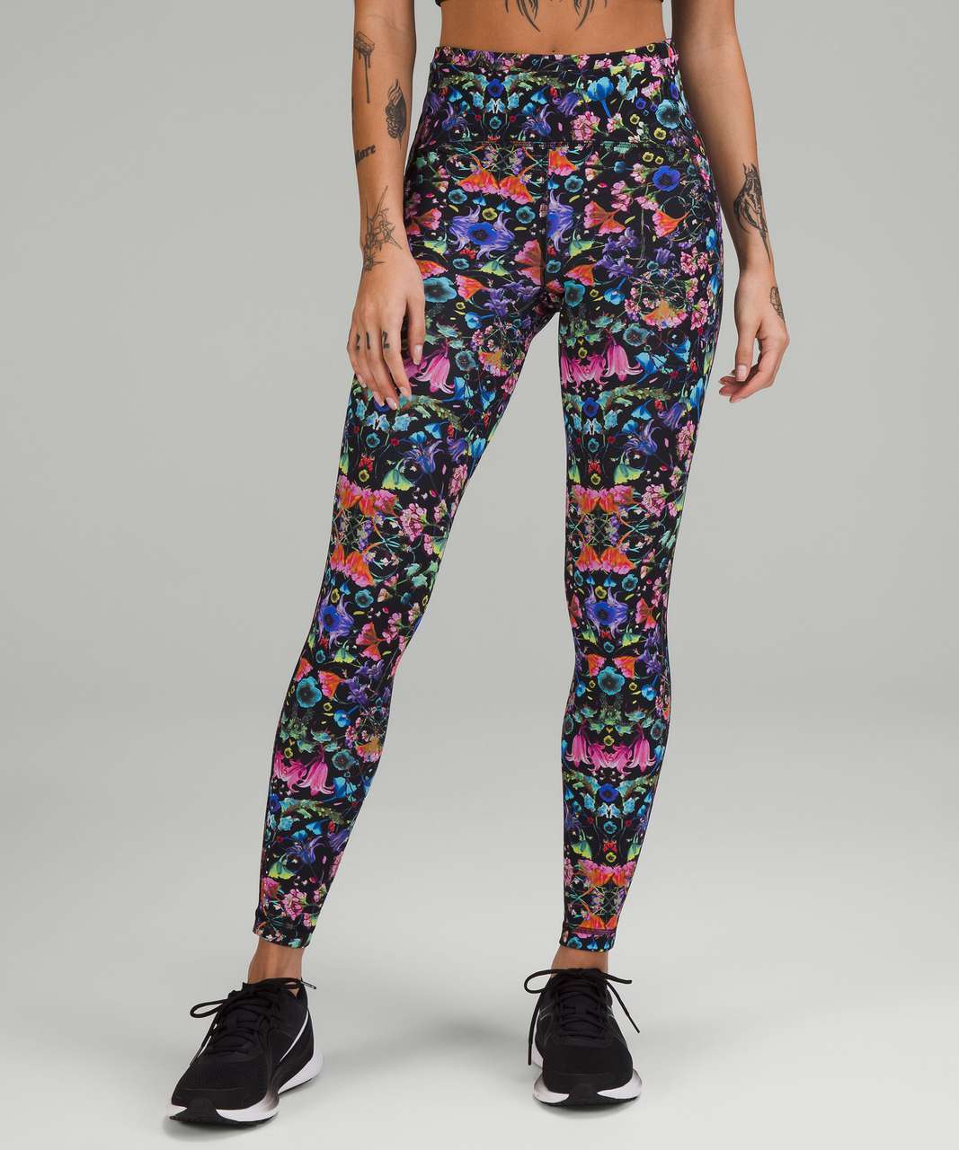 Lululemon Swift Speed High-Rise Tight 28" - Flowerscope Black Multi