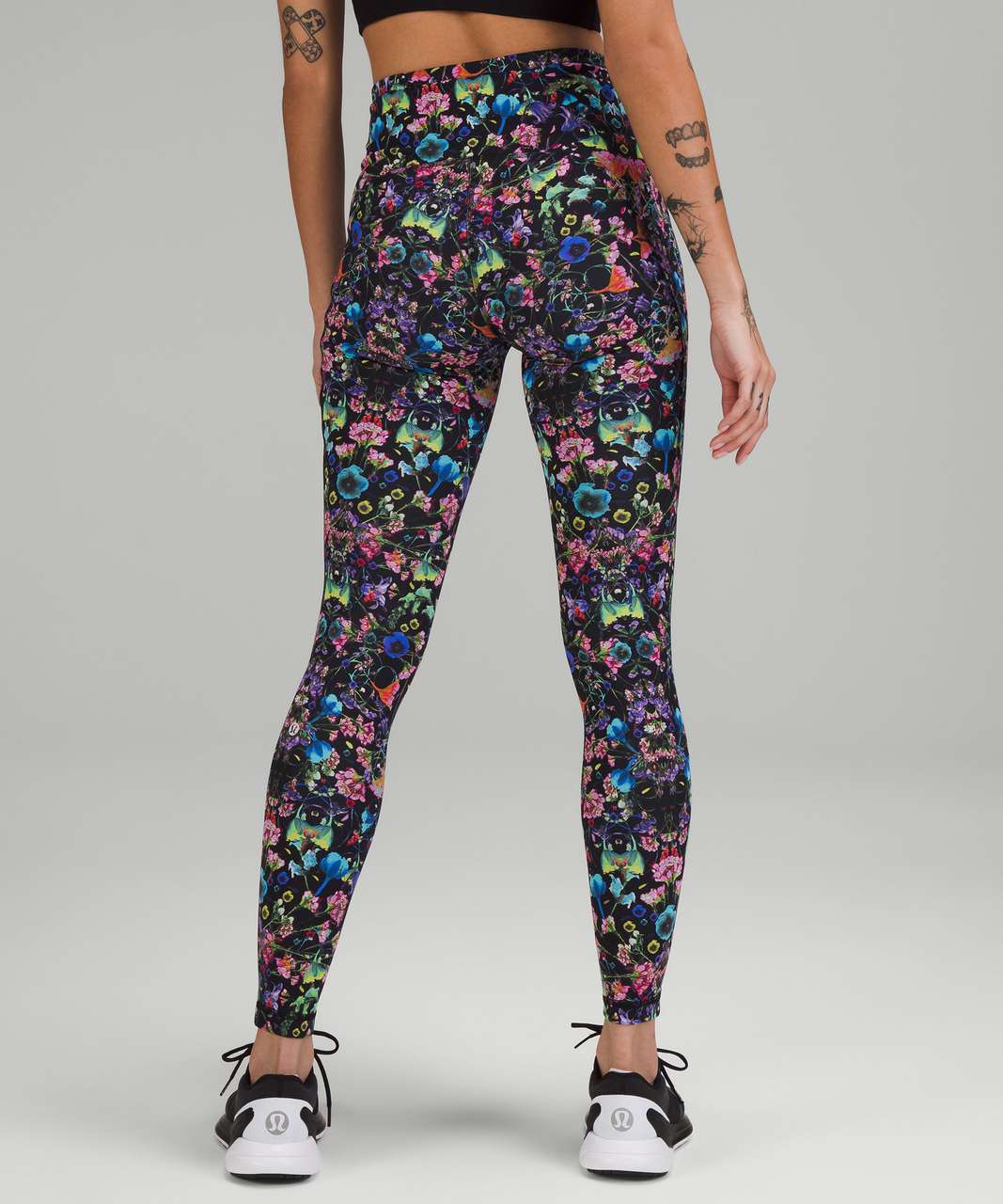 Lululemon Swift Speed High-Rise Tight 28" - Flowerscope Black Multi