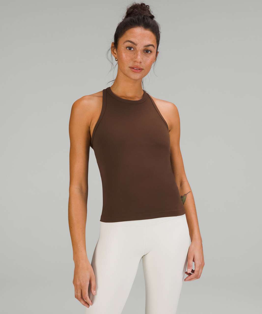 Lululemon Align Waist-Length Racerback Tank Top - Java