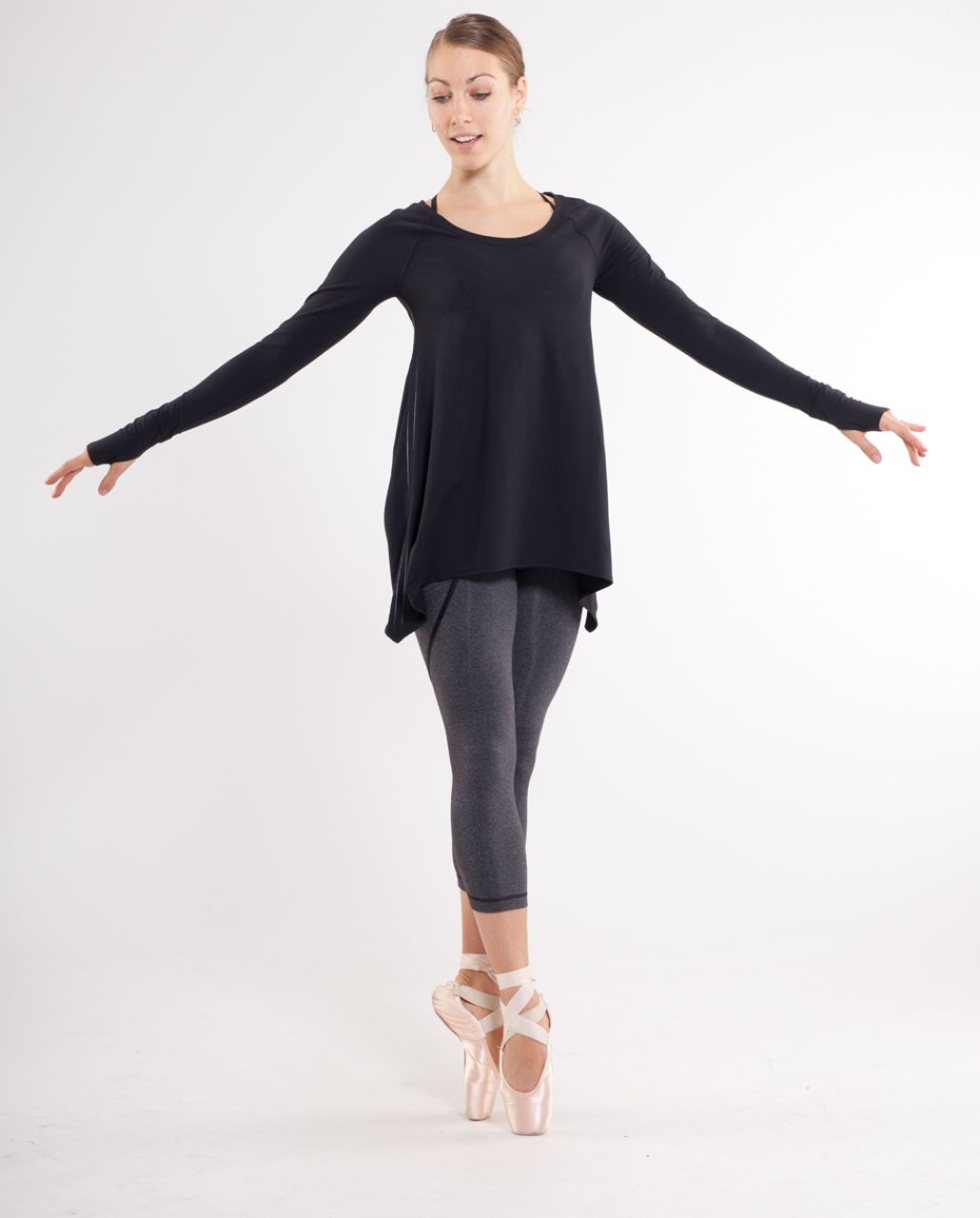 Lululemon Rehearsal Long Sleeve - Black - lulu fanatics