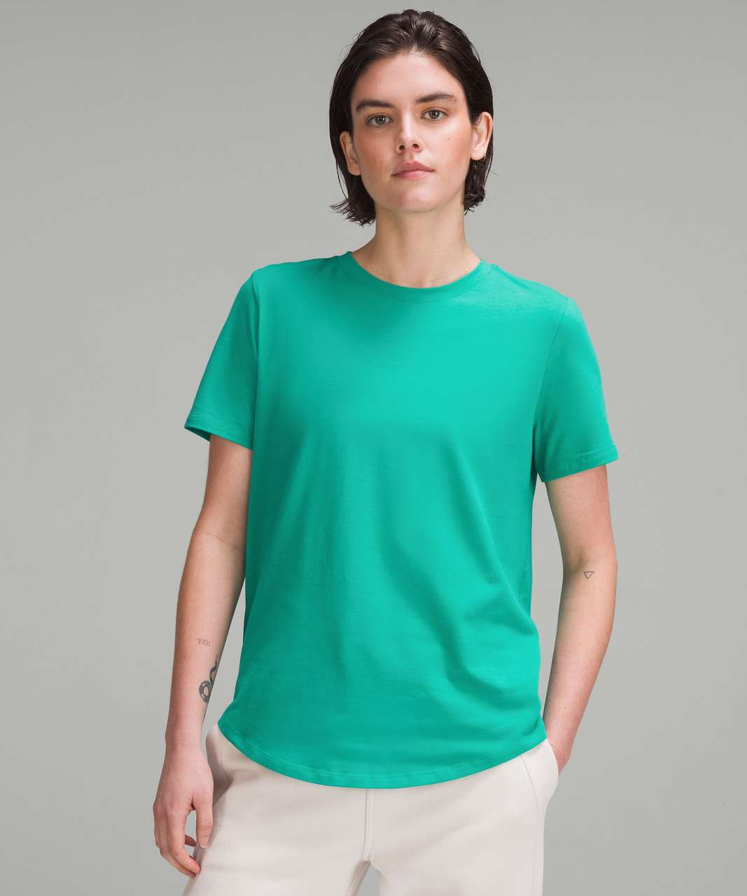 Lululemon Love Crewneck T-Shirt - Maldives Green