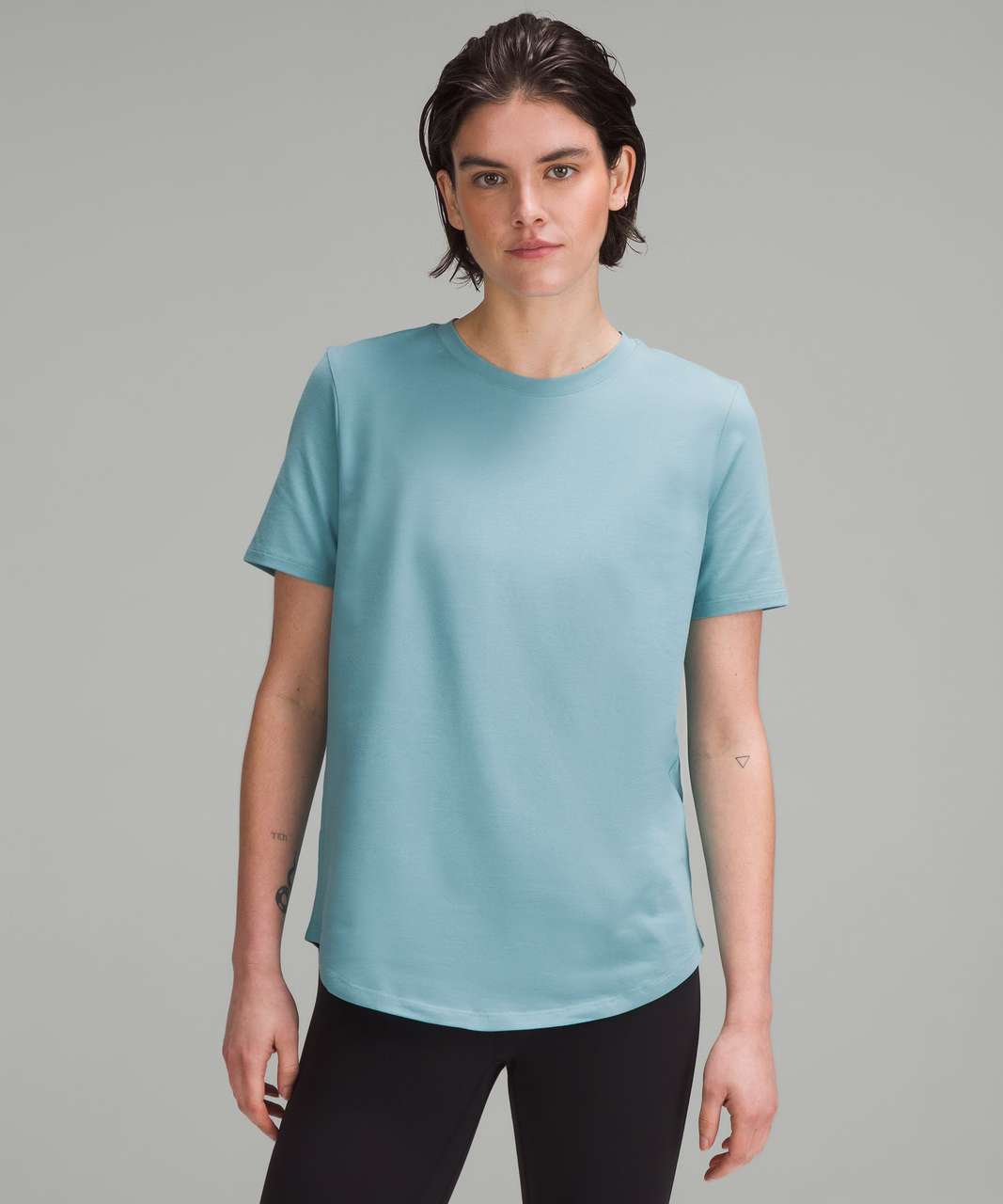 Lululemon Love Crewneck T-Shirt - Tidal Teal