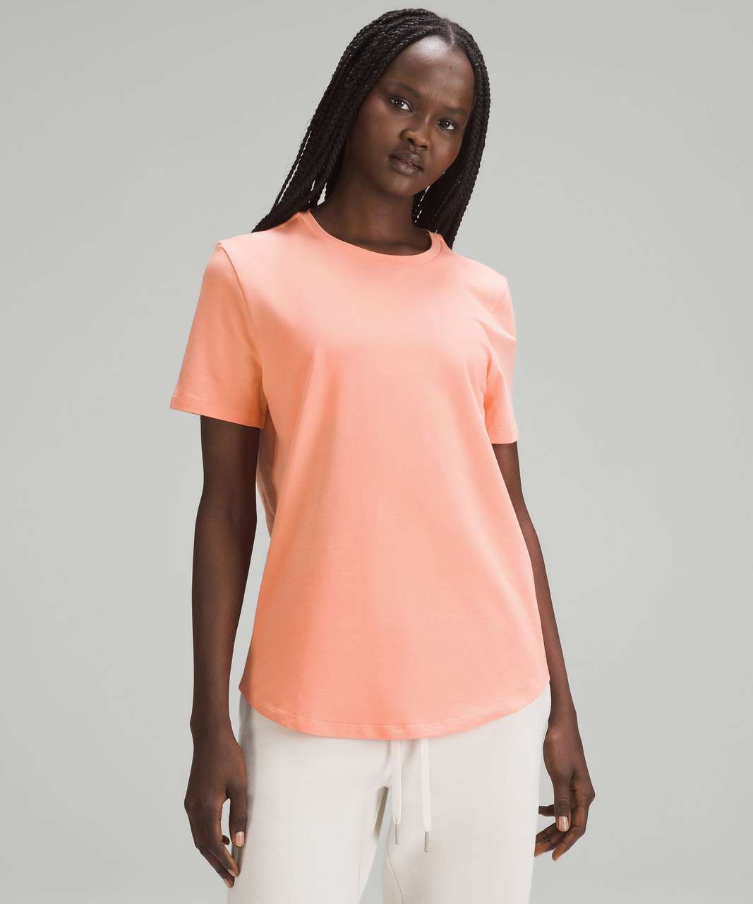 Lululemon Love Crewneck T-Shirt - Sunny Coral