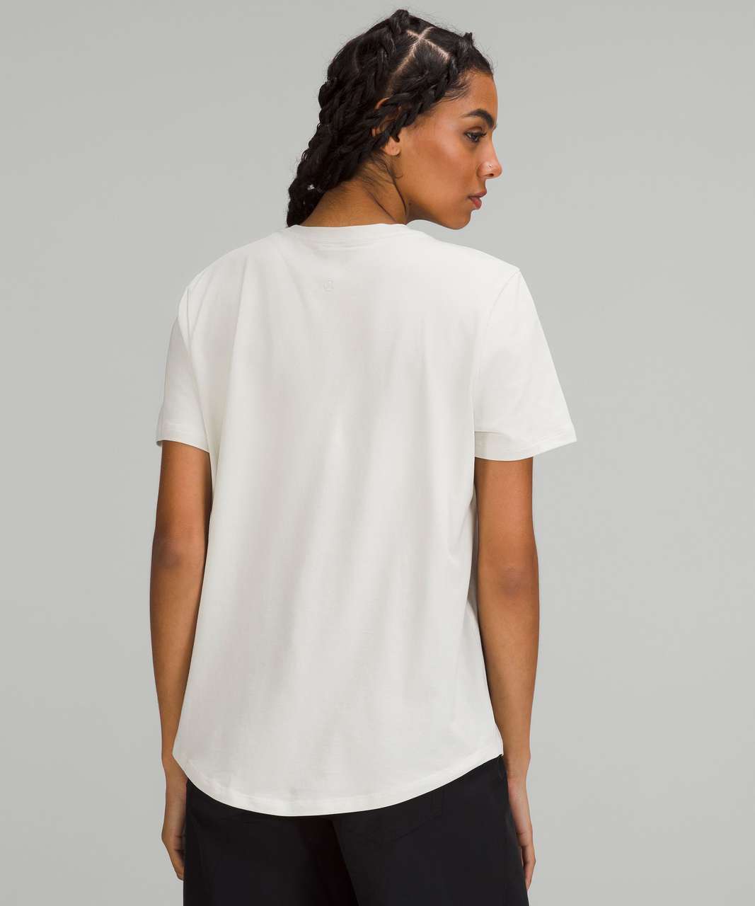 Lululemon Love Crewneck T-Shirt - Bone - lulu fanatics