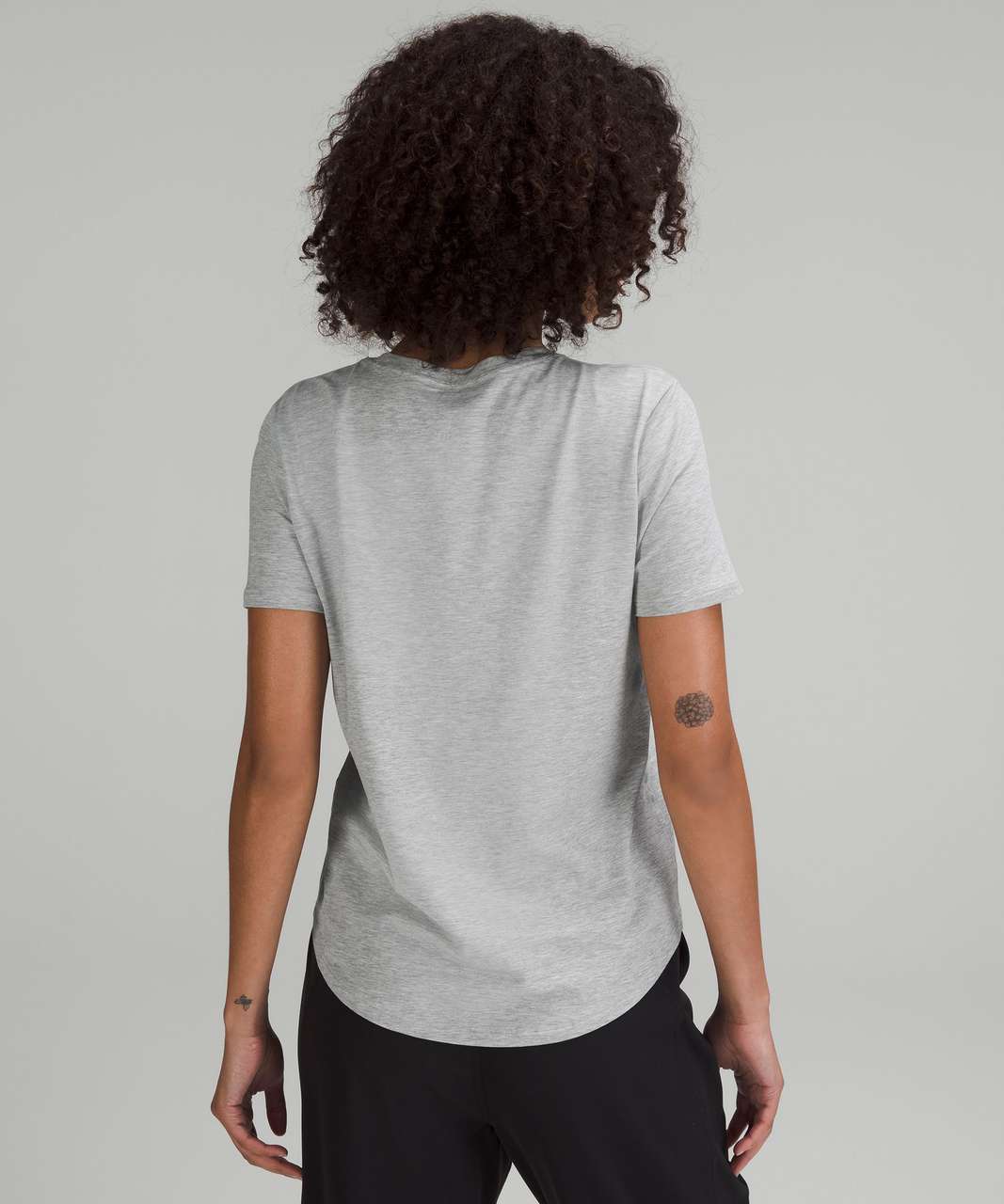 Lululemon Love Crewneck T-Shirt - Heathered Core Light Grey