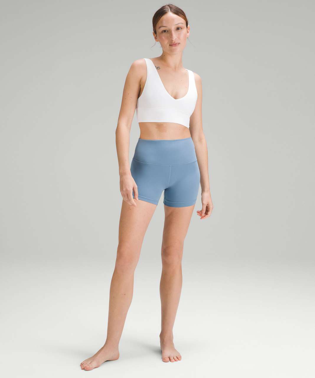 ❤️ NWT Lululemon Align Short HR 6 Siz 6 Pastel Blue Light Pale Blue Yoga  Shorts