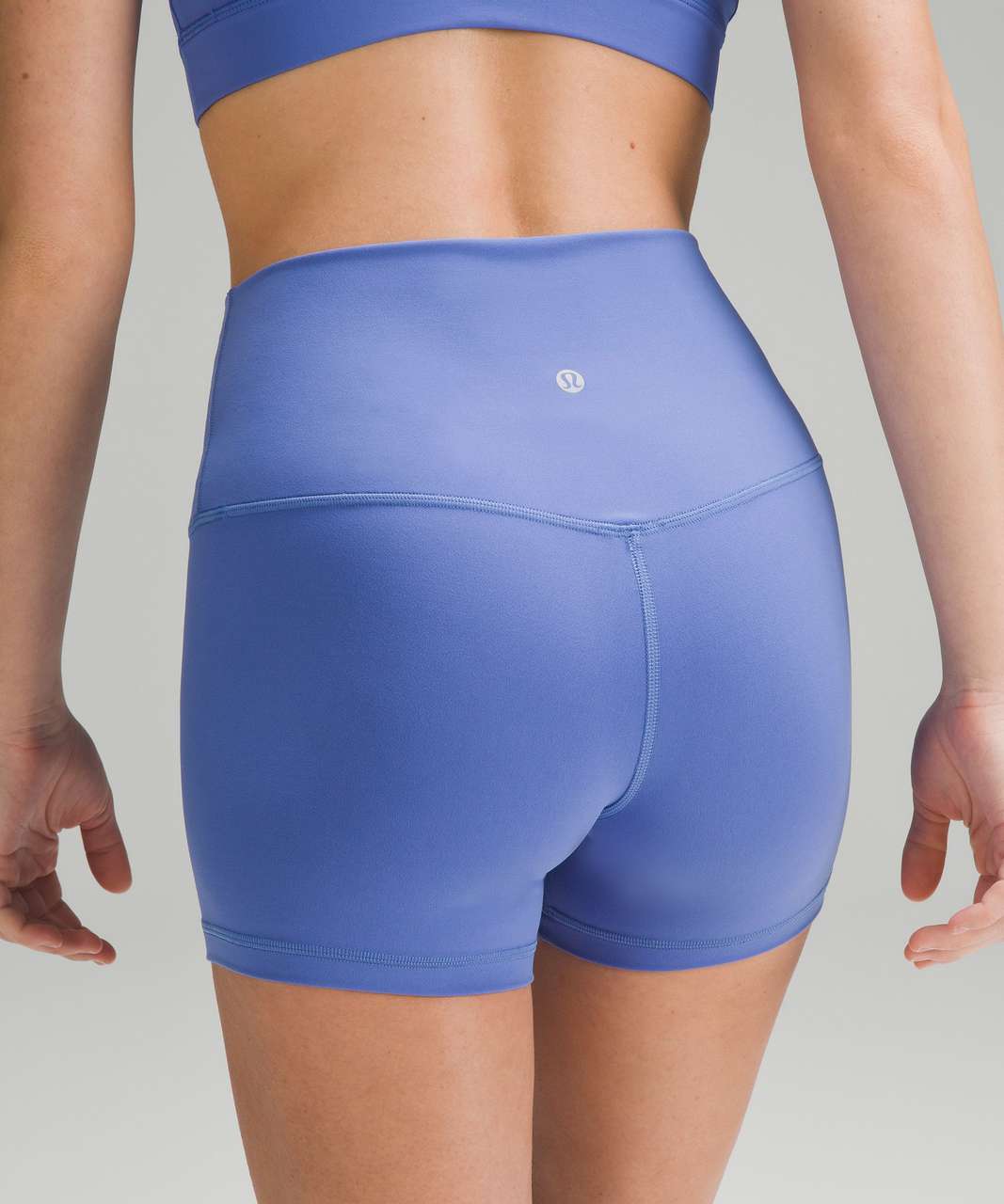 lululemon athletica, Shorts, Lululemon Wunder Train Highrise Short 4 Wild  Indigo