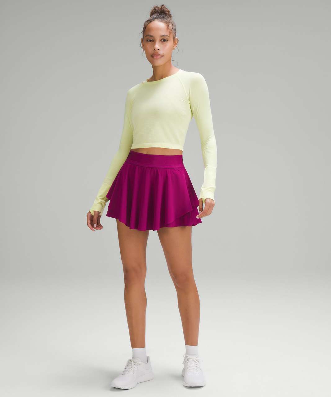 Lululemon Court Rival High-Rise Skirt - Magenta Purple