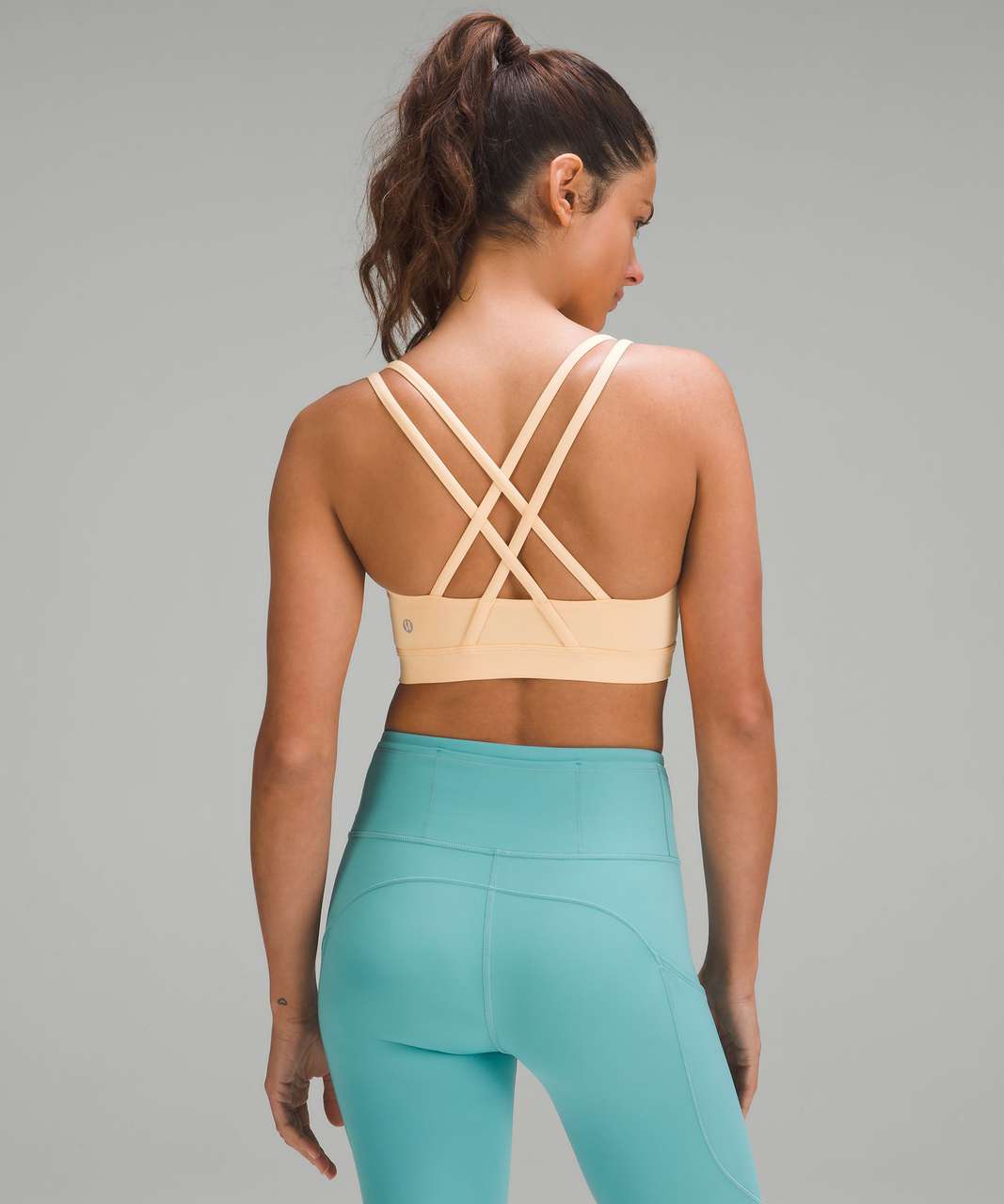 Lululemon Energy Bra *Medium Support, B–D Cups - Pow Pink - lulu fanatics