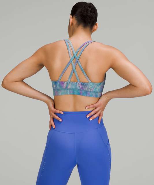 Lululemon Energy Bra *Medium Support, B–D Cups - Tidal Teal - lulu fanatics