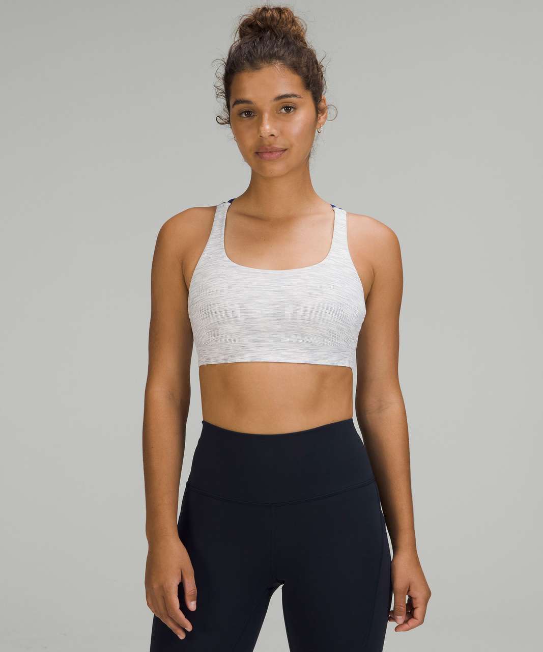 Lululemon Energy Bra *Medium Support, B–D Cups - Wee Are From Space Nimbus  Battleship / Psychic - lulu fanatics