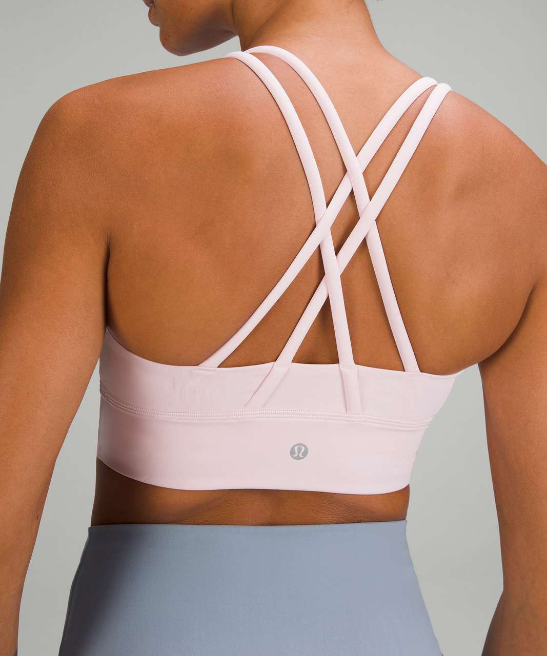 Lululemon Energy Longline Bra Medium Support, B–D Cups Pink