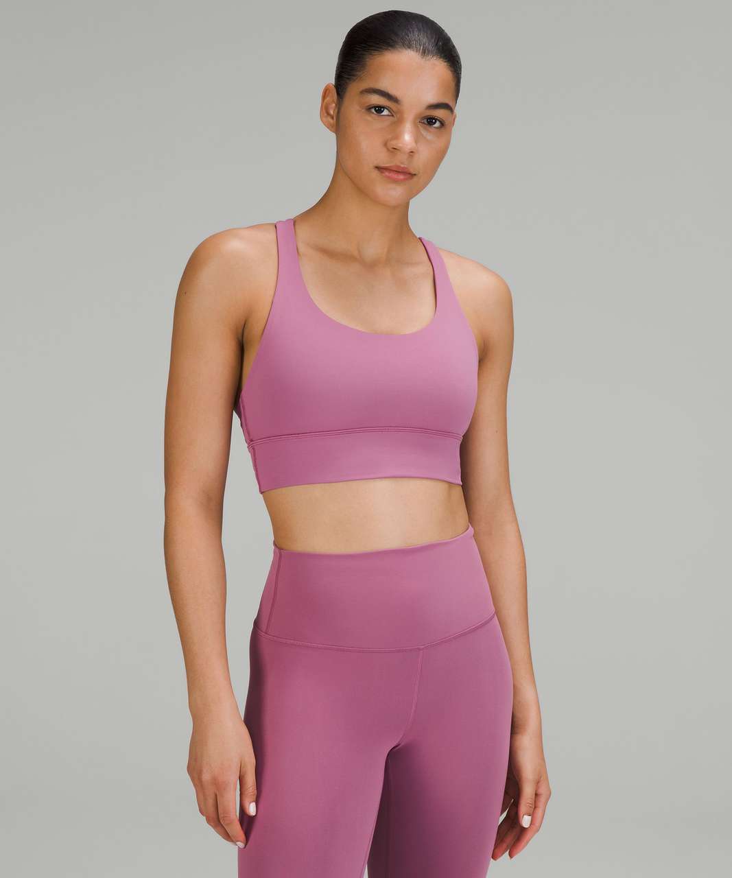 Lululemon Energy Longline Bra *Medium Support, B–D Cups - Velvet Dust