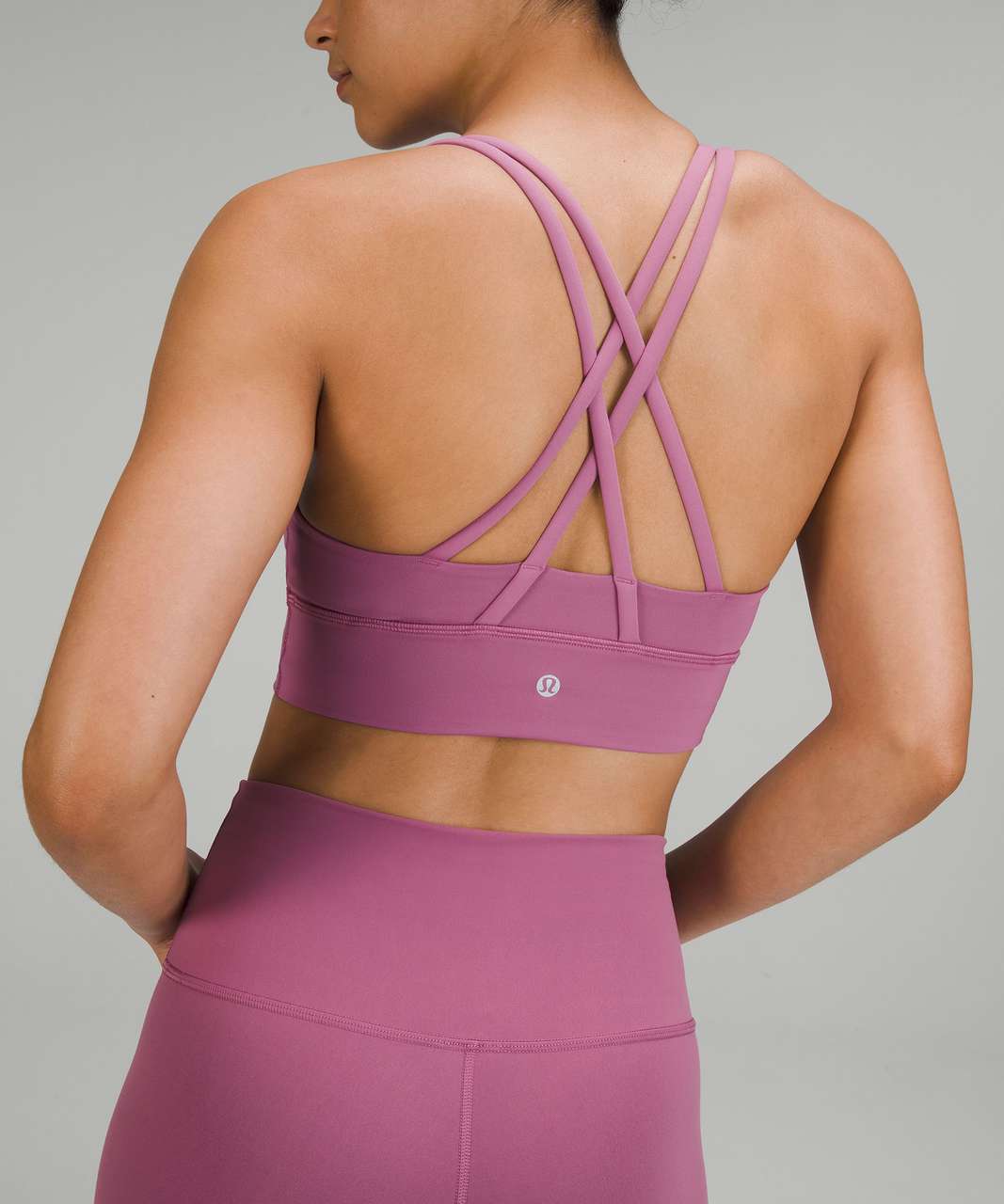 Lululemon Energy Longline Bra *Medium Support, B–D Cups - Velvet Dust