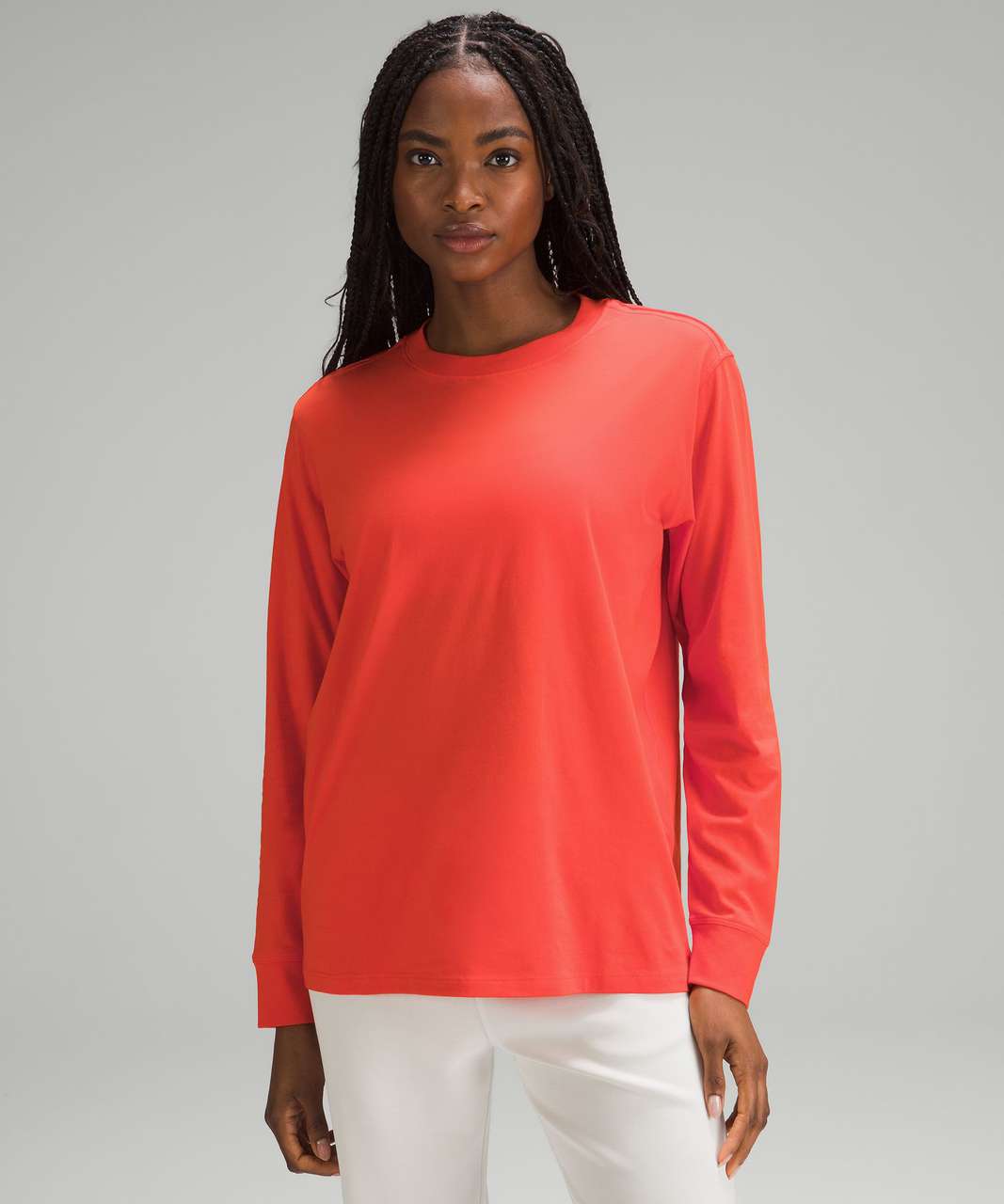 Lululemon All Yours Long-Sleeve Shirt - Solar Orange