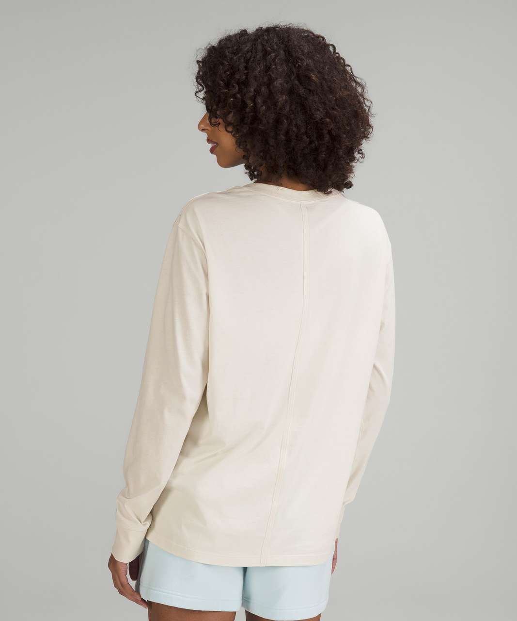 Lululemon All Yours Long-Sleeve Shirt - White Opal