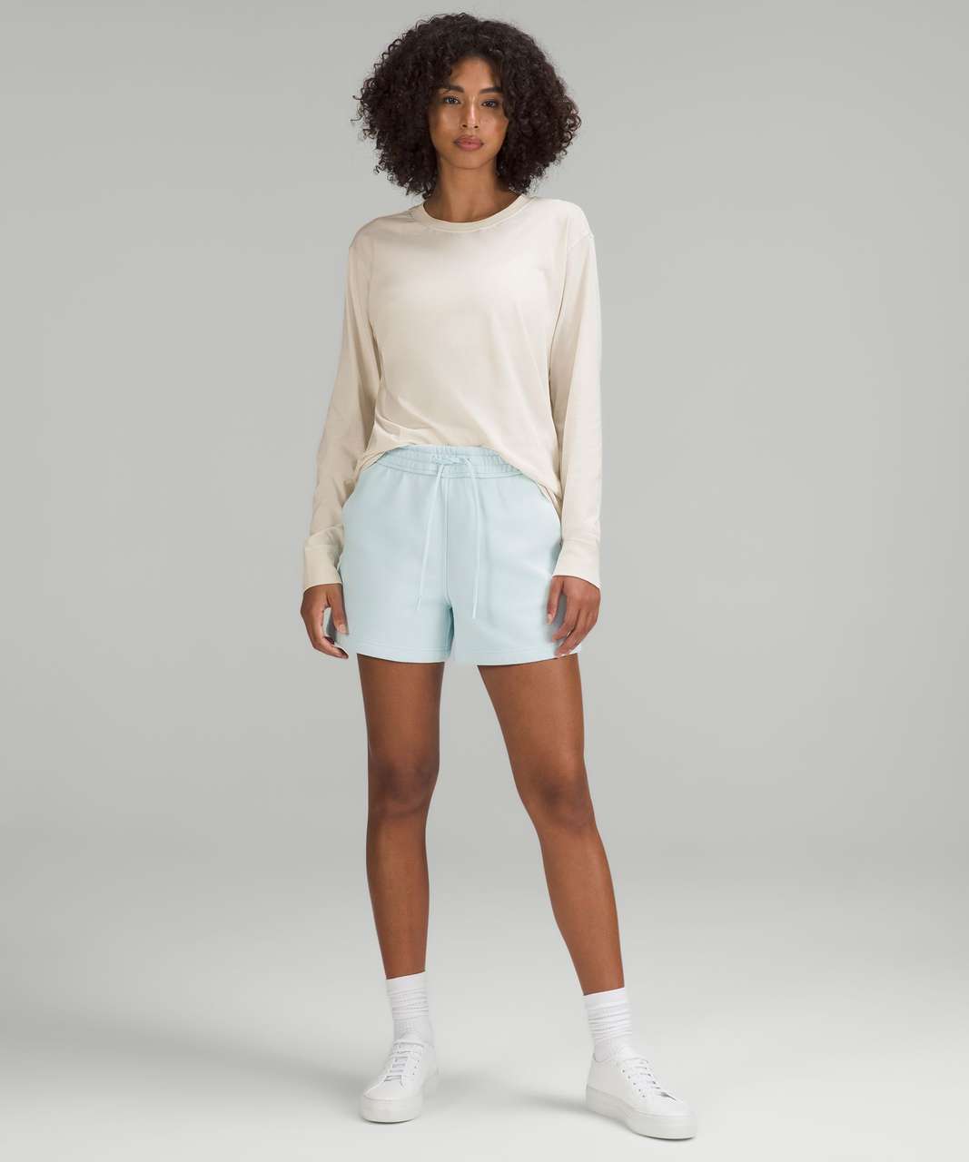 Lululemon All Yours Long-Sleeve Shirt - White Opal