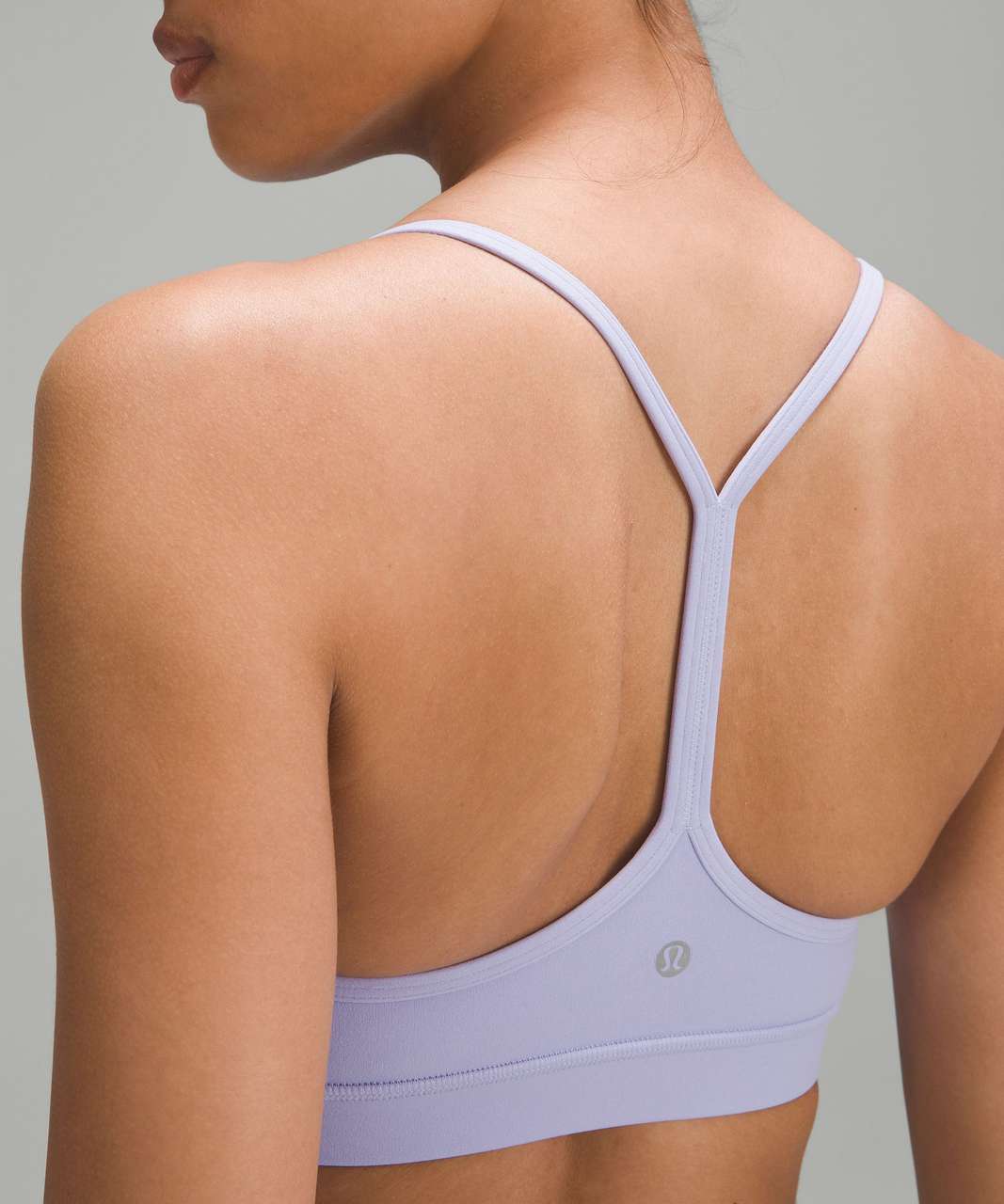 Lululemon Flow Y Bra Nulu *Light Support, A-C Cups - Lilac Smoke