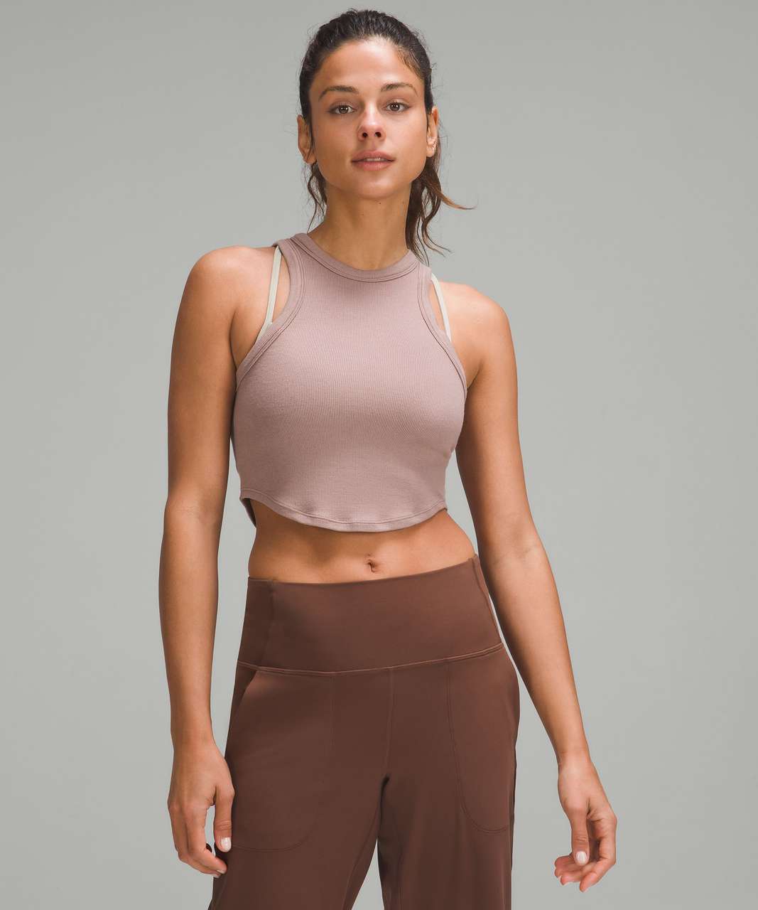 Hold tight cropped tank for upper body day : r/lululemon