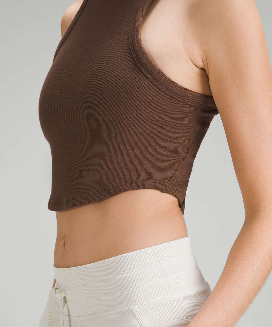 Lululemon Align™ Cropped Tank Top - Size 8 - Roasted Brown RTDB - NWT