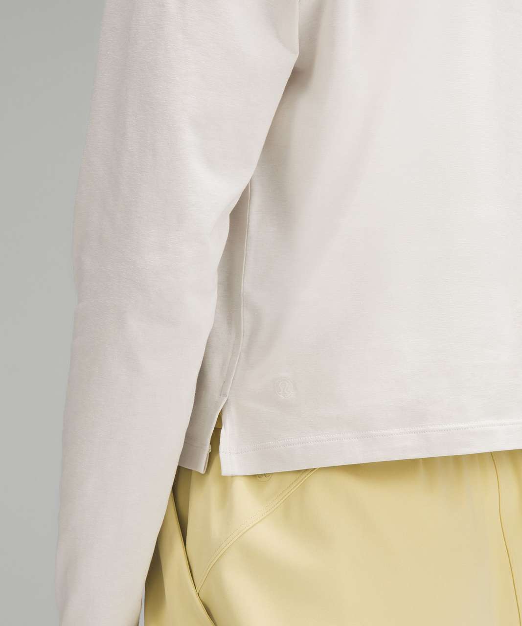 Lululemon Classic-Fit Cotton-Blend Long-Sleeve Shirt - Bone