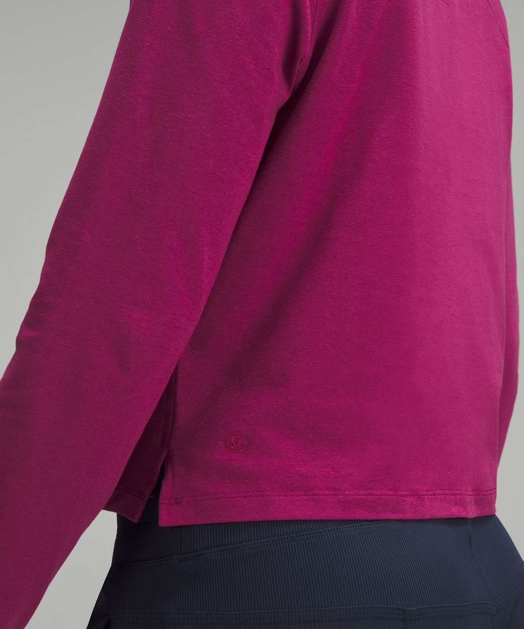 Lululemon Classic-Fit Cotton-Blend Long-Sleeve Shirt - Magenta Purple