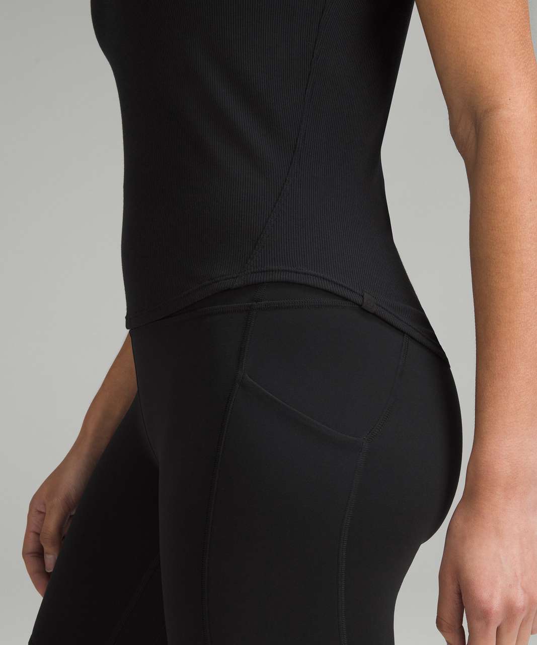 The Silken Twist Back Tank in Black – Sold Out NYC