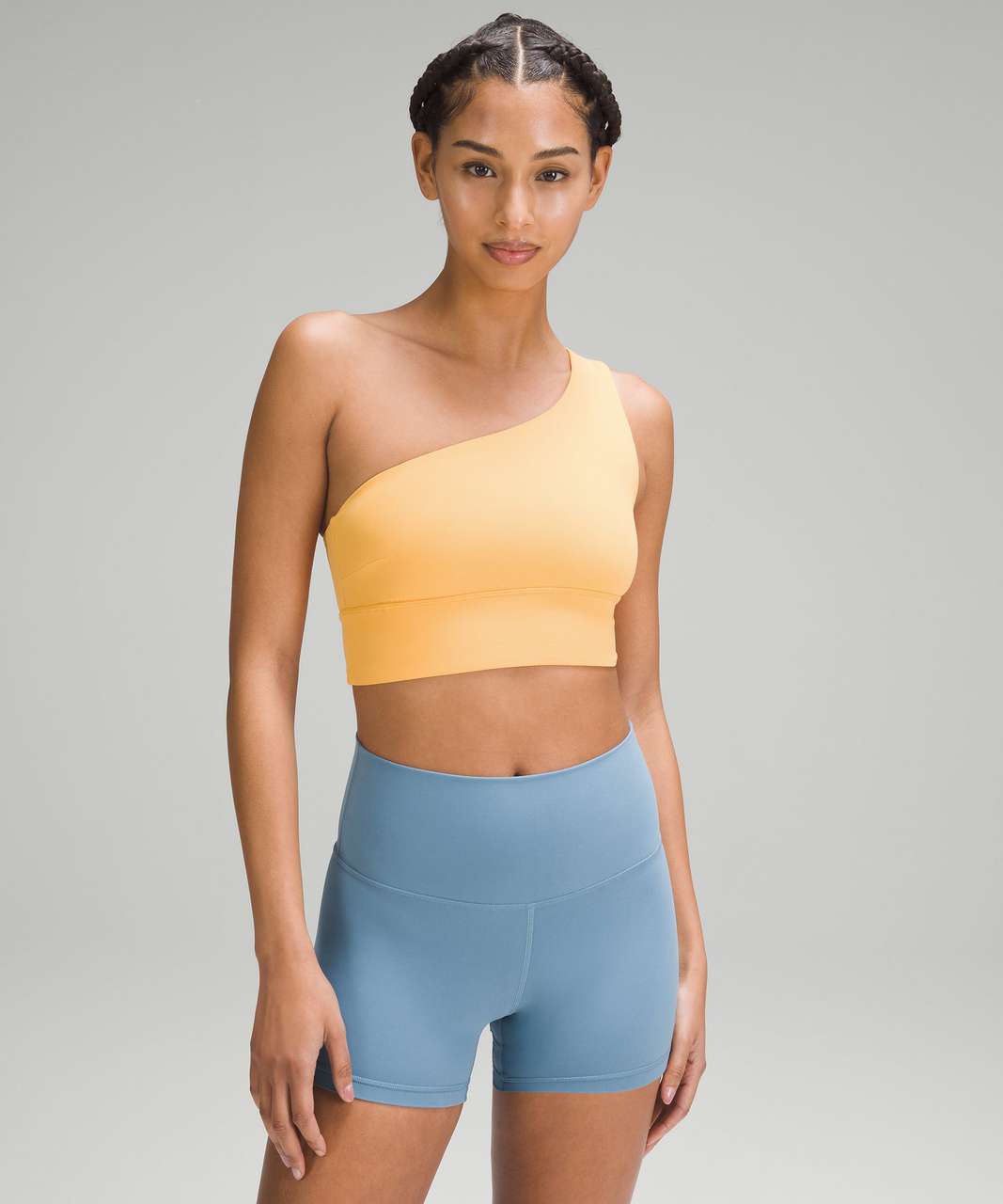 Lululemon Align Asymmetrical Bra *Light Support, C/D Cup - Mango Dream