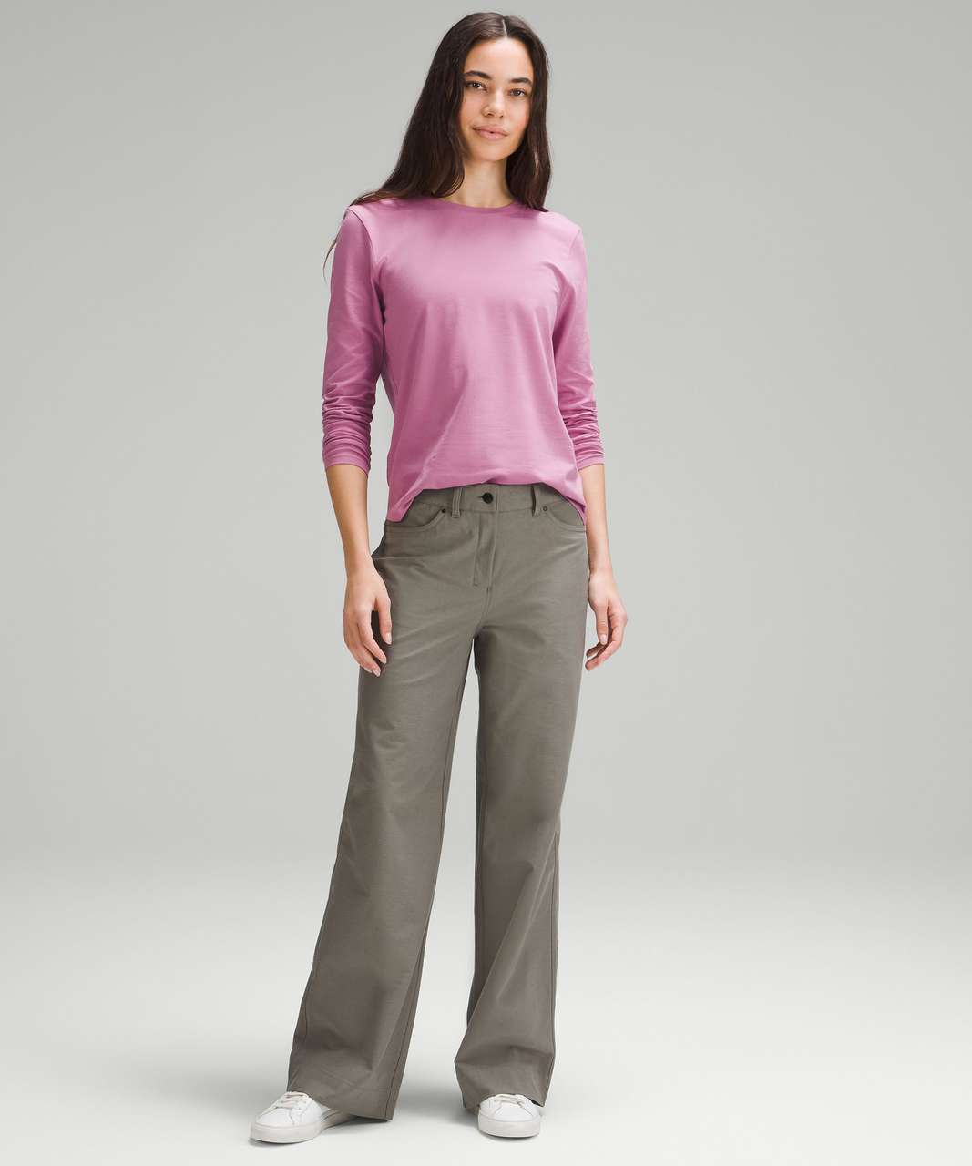 Lululemon Love Long-Sleeve Shirt - Velvet Dust (First Release) - lulu  fanatics