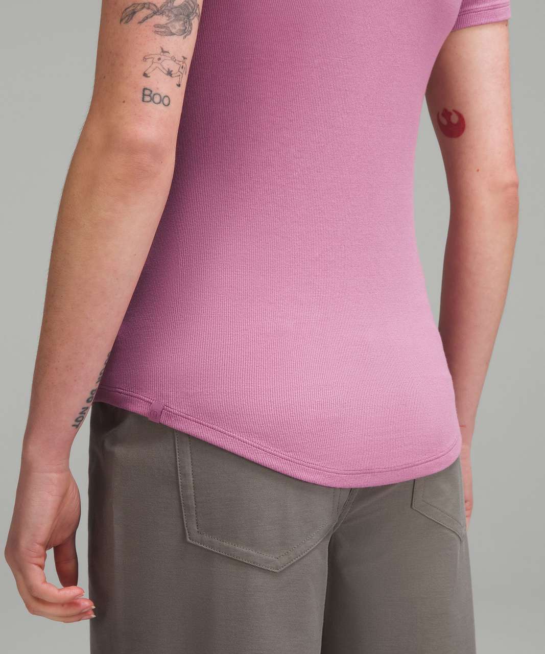 Lululemon Hold Tight Short-Sleeve Shirt - Velvet Dust