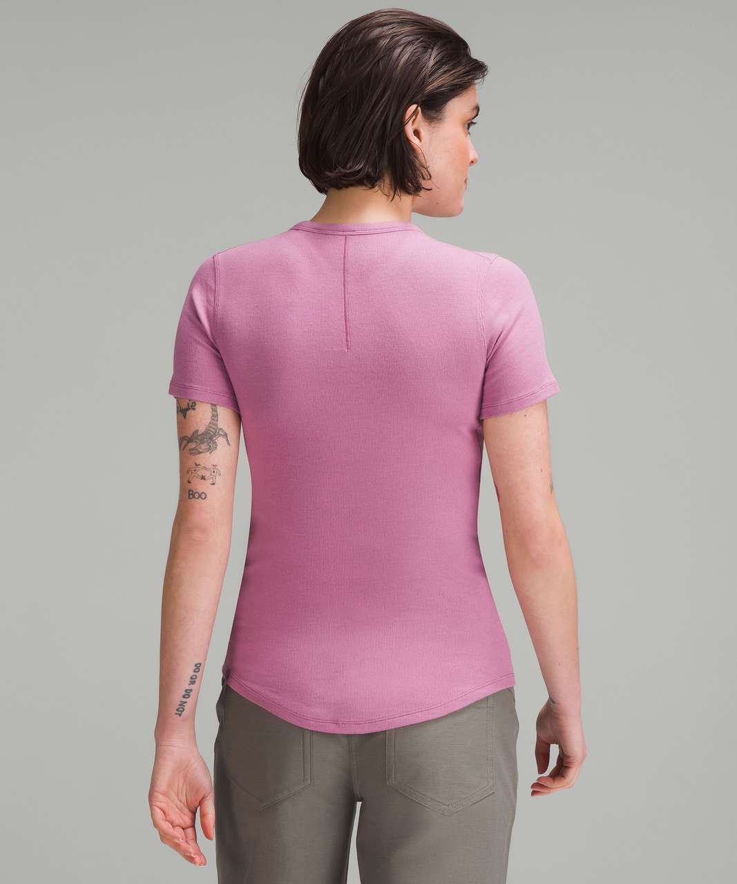 Lululemon Hold Tight Short-Sleeve Shirt - Velvet Dust