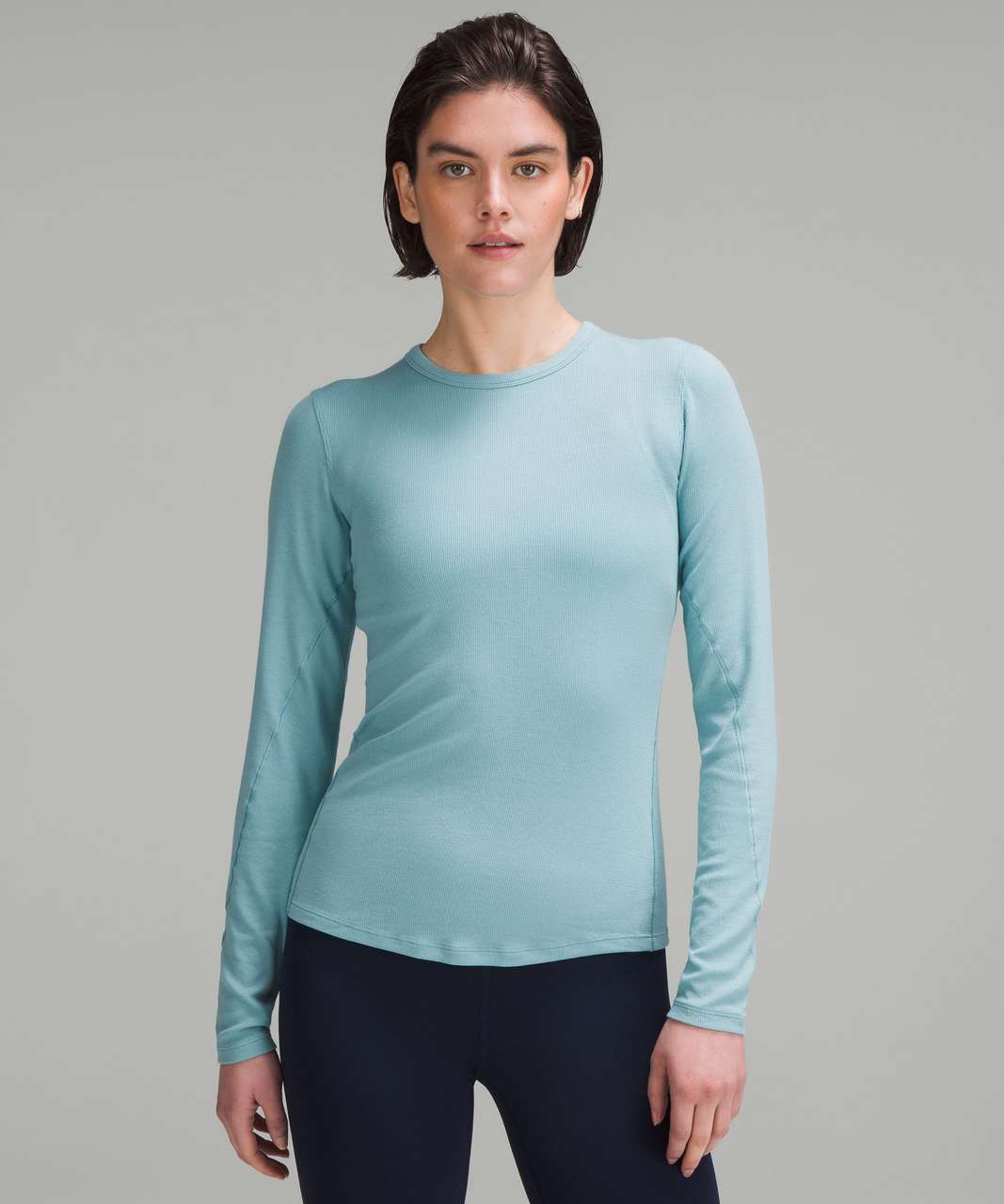 Lululemon Ribbed Modal-Cotton T-Shirt - Spiced Bronze - lulu fanatics