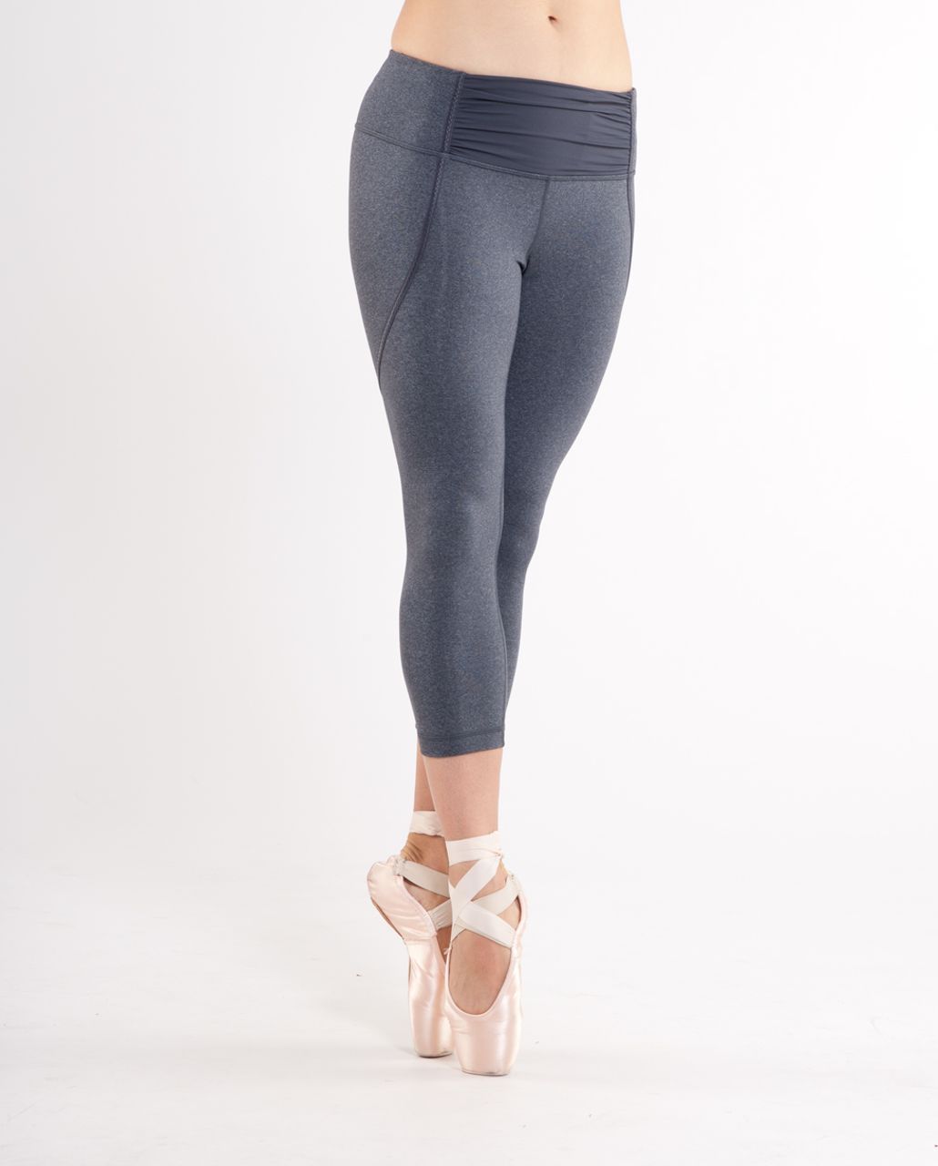 Lululemon Rehearsal Crop - Coal