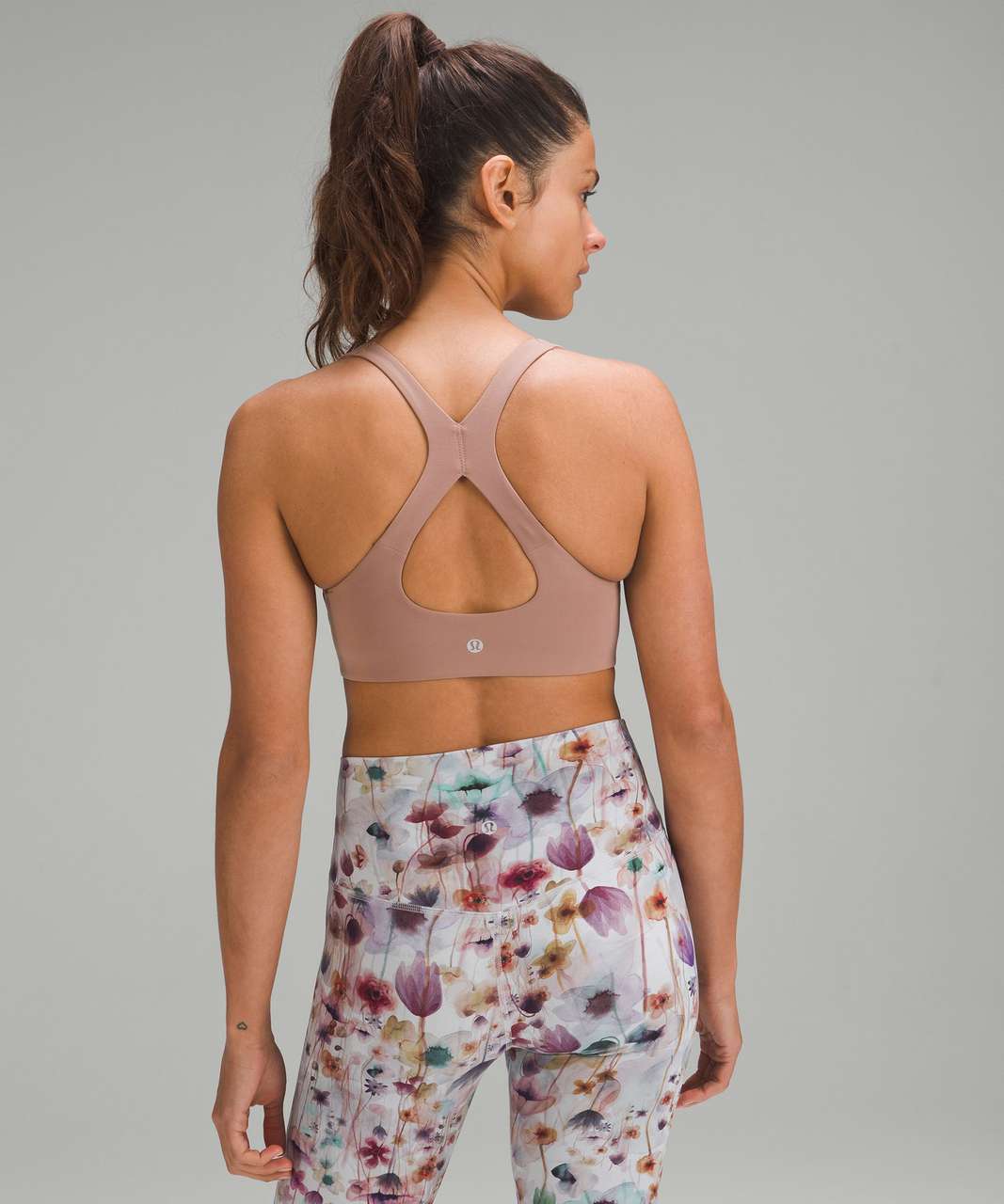 Lululemon SmoothCover Yoga Bra *Light Support, B/C Cup - Twilight Rose