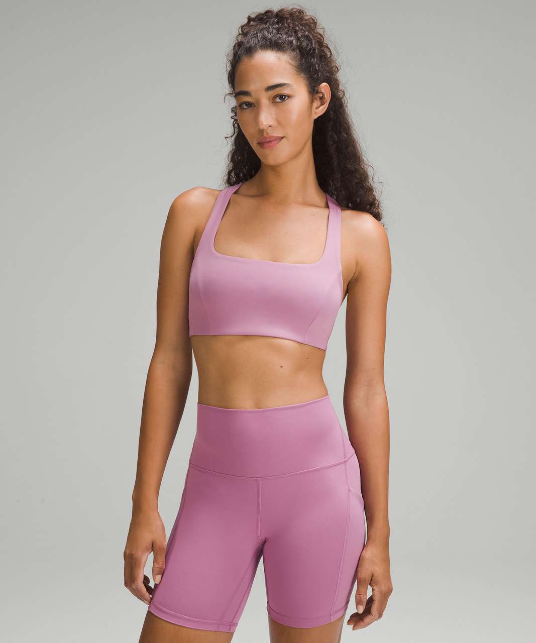 Lululemon SmoothCover Yoga Bra *Light Support, B/C Cup - Velvet Dust