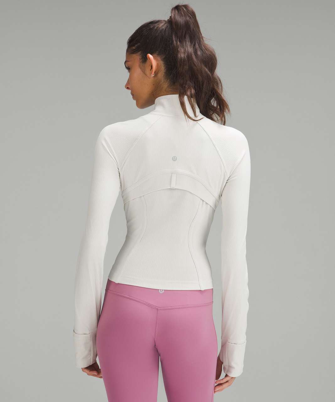 Track Define Cropped Jacket *Nulu - bone - 2 at Lululemon