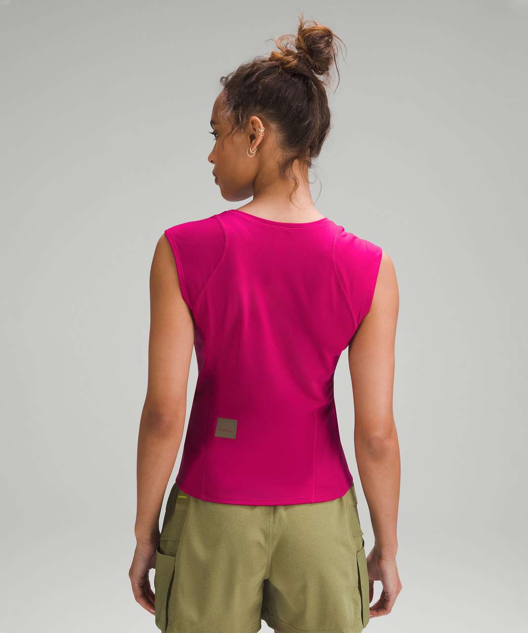 Lululemon Cap Sleeve Hiking Tank Top - Wild Berry