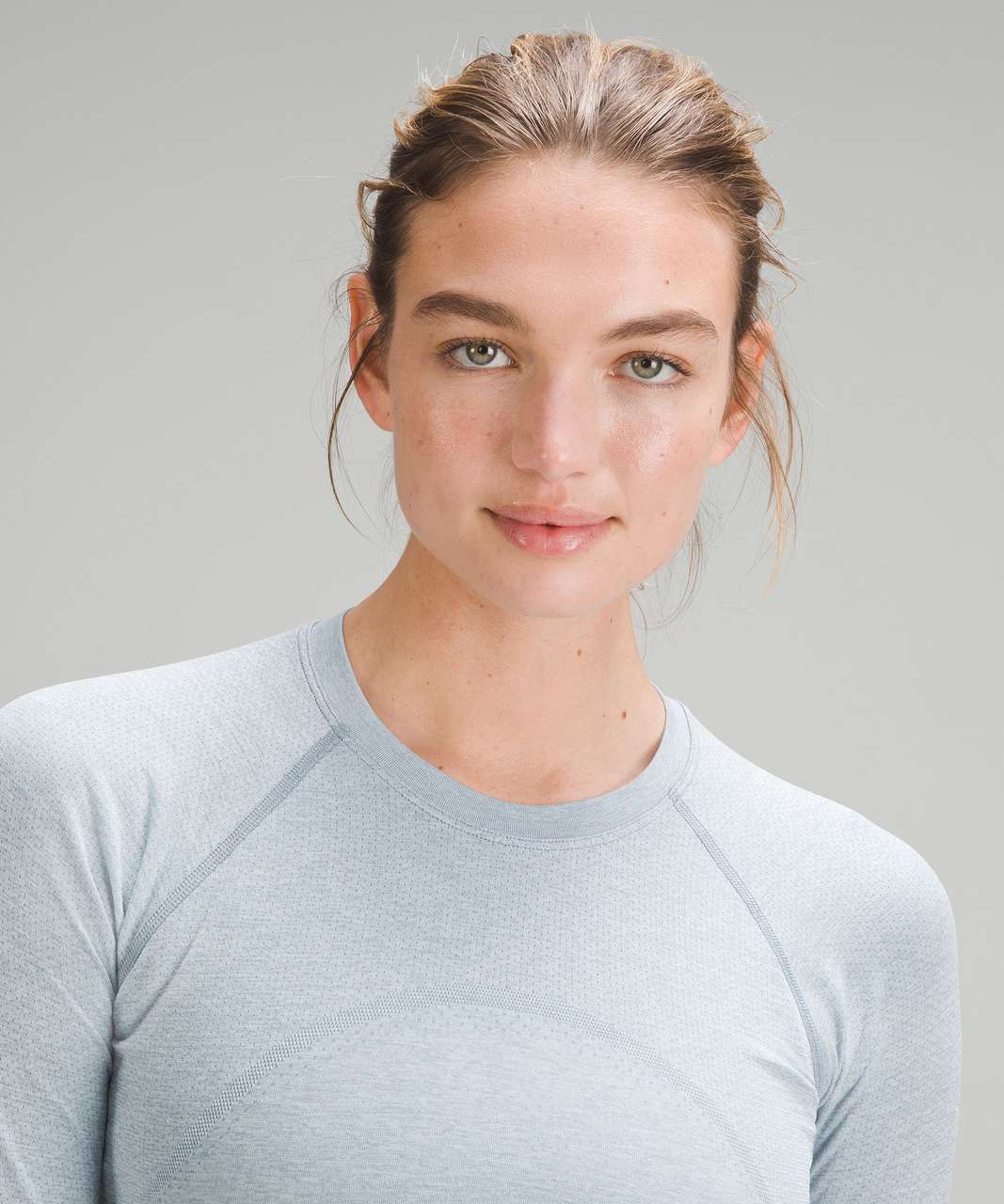 Lululemon Swiftly Tech Short Sleeve 2.0 - Chambray / Chambray - lulu  fanatics