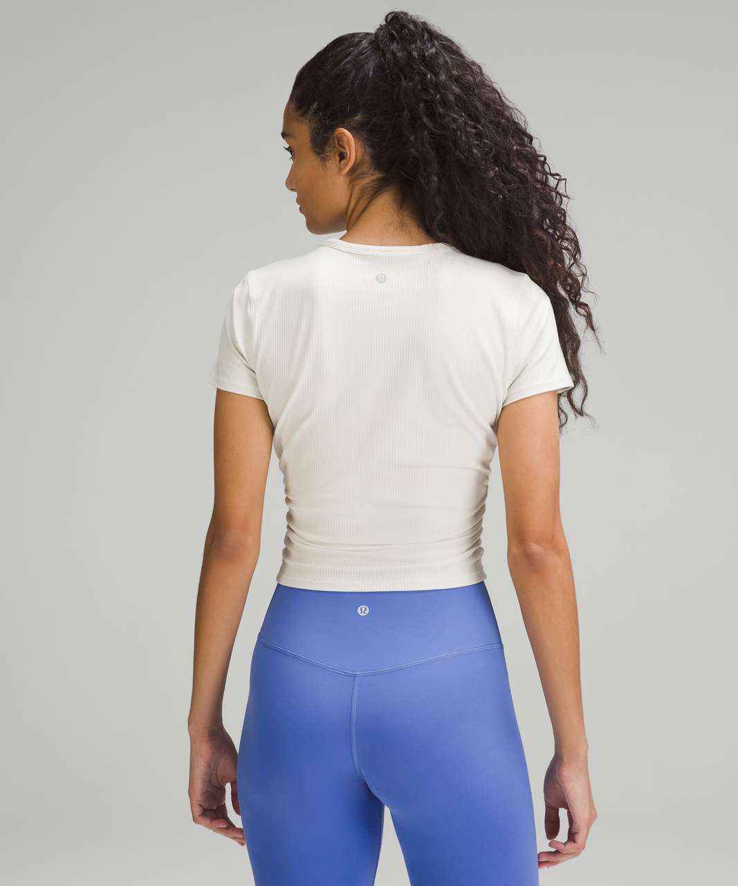 Nulu™ Cropped Slim Yoga Short Sleeve