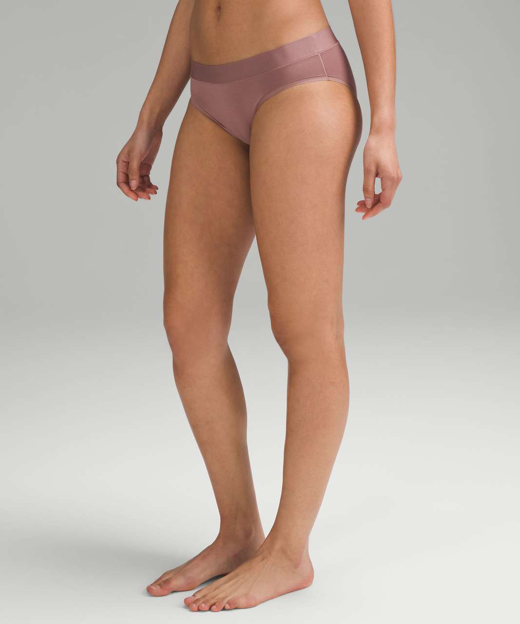 Lululemon UnderEase Mid-Rise Bikini Underwear *3 Pack - Sheer Violet / Twilight Rose / Bone