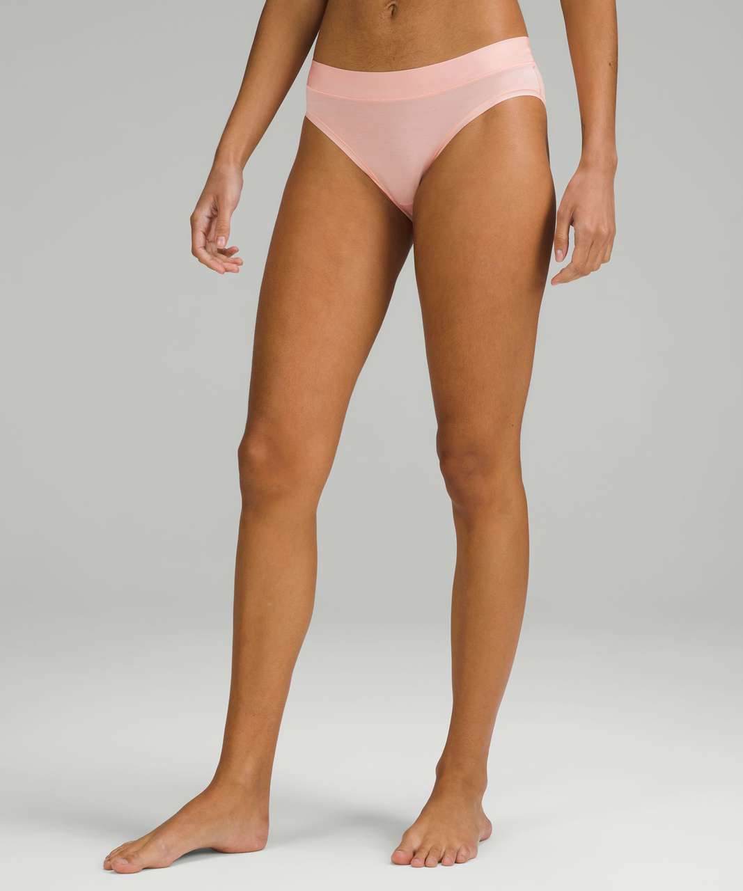 Lululemon UnderEase Mid-Rise Bikini Underwear *3 Pack - Bone / Dew Pink / Black