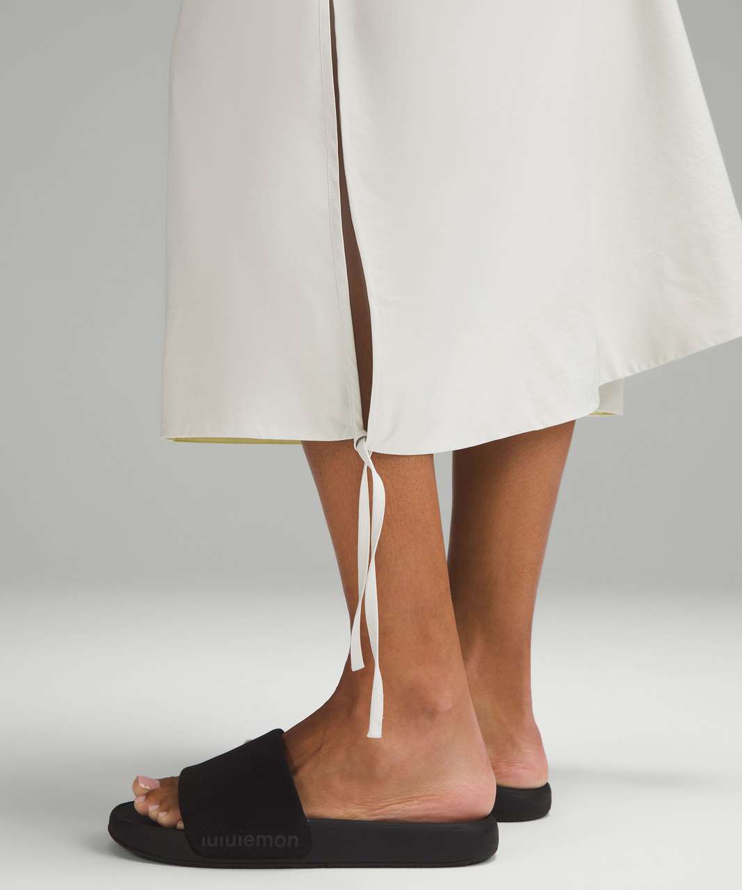 Lululemon High-Low Side Slit Super-High-Rise Skirt - Bone