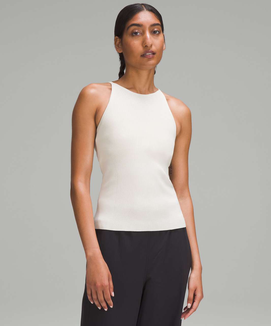 Ribbed Softstreme Cropped Tank Top, Women's Sleeveless & Tank Tops