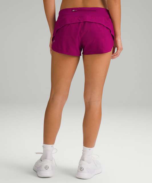 Lululemon Speed Up High-Rise Lined Short 4 - Moonlit Magenta - lulu  fanatics