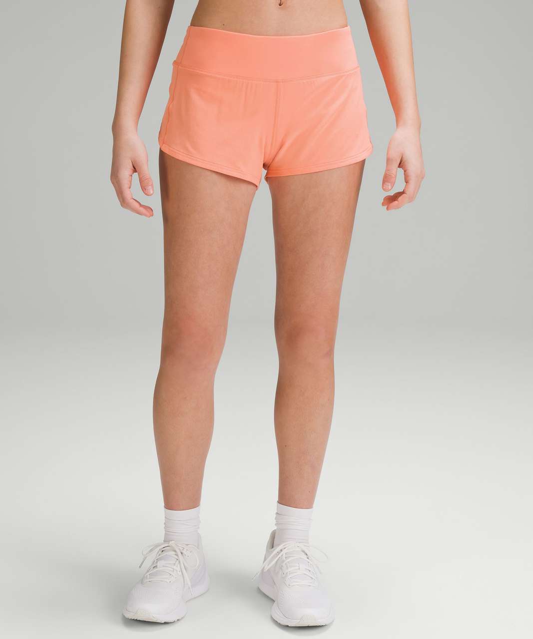 Lululemon Speed Up High-Rise Lined Short 4 - Flush Pink - lulu fanatics