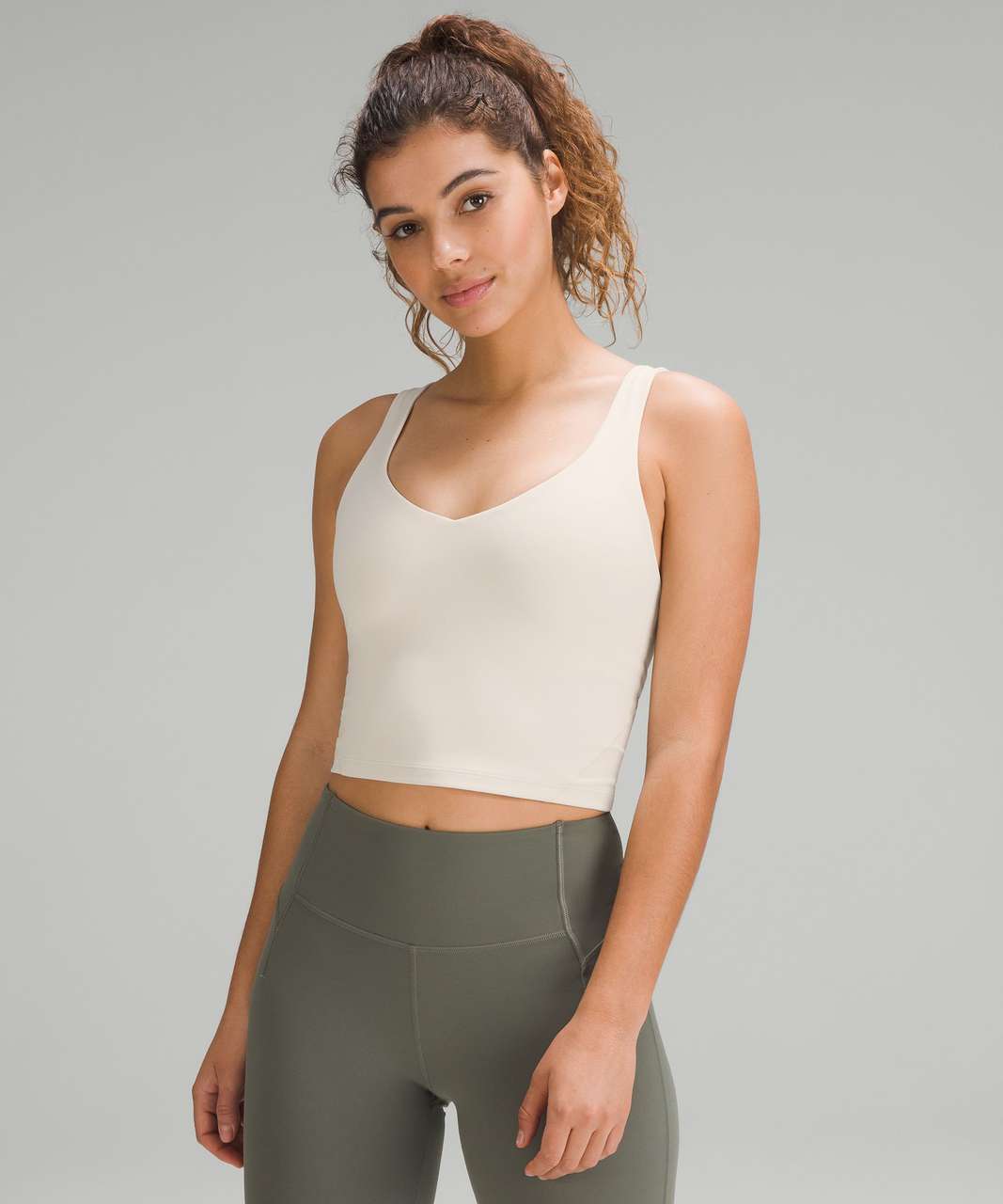 Lululemon Align Tank Top - White Opal - lulu fanatics