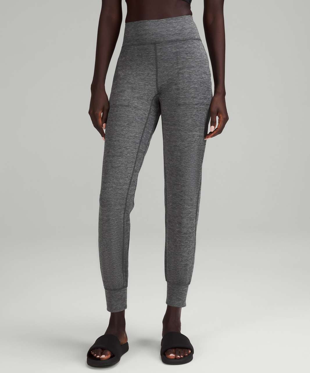 Lululemon Align High-Rise Jogger *Full Length - Heathered Graphite Grey - lulu  fanatics