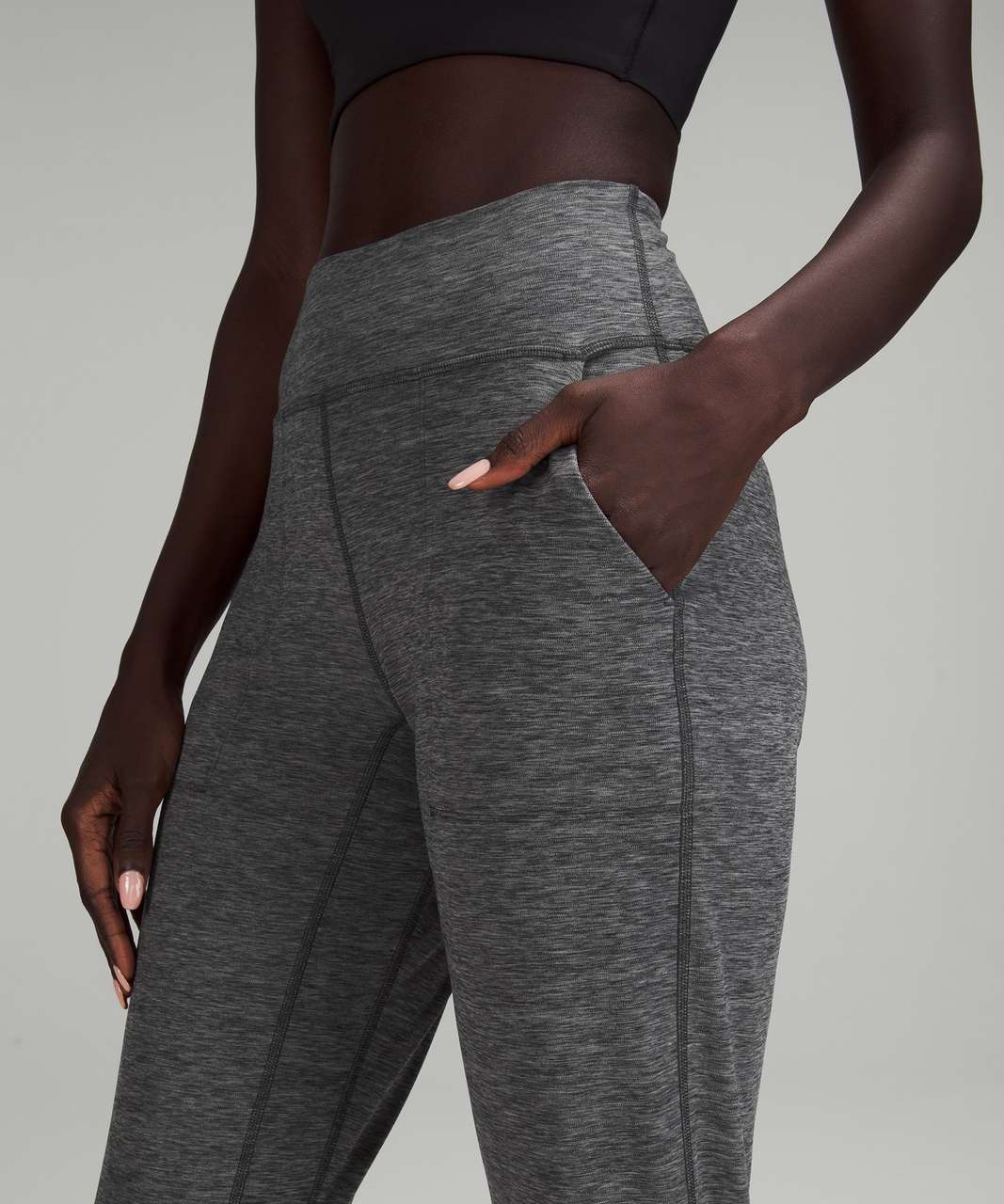 Lululemon Align High-Rise Jogger *Full Length - Heathered Graphite Grey -  lulu fanatics